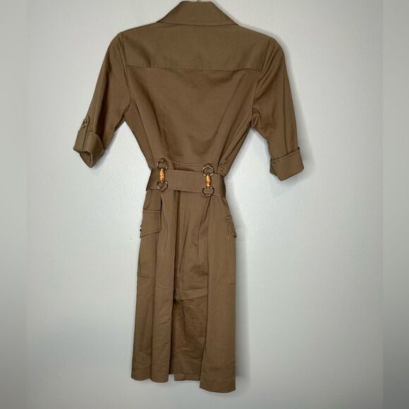 Milly New York Safari Bamboo Detail Dress - Picture 4 of 4